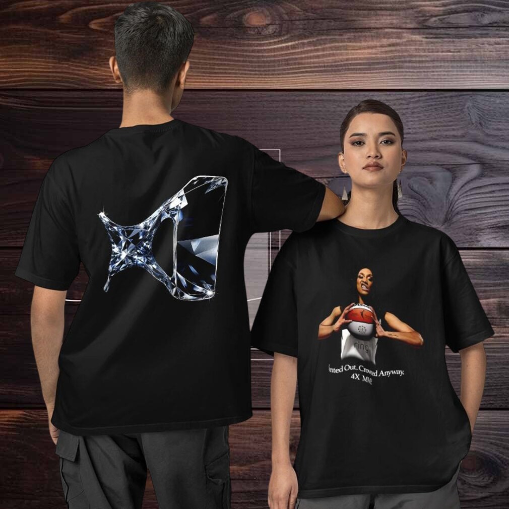 A’ja Wilson Las Vegas Aces 4X MVP two sided T shirt A’ja Wilson Las Vegas Aces 4X MVP two sided T shirt
