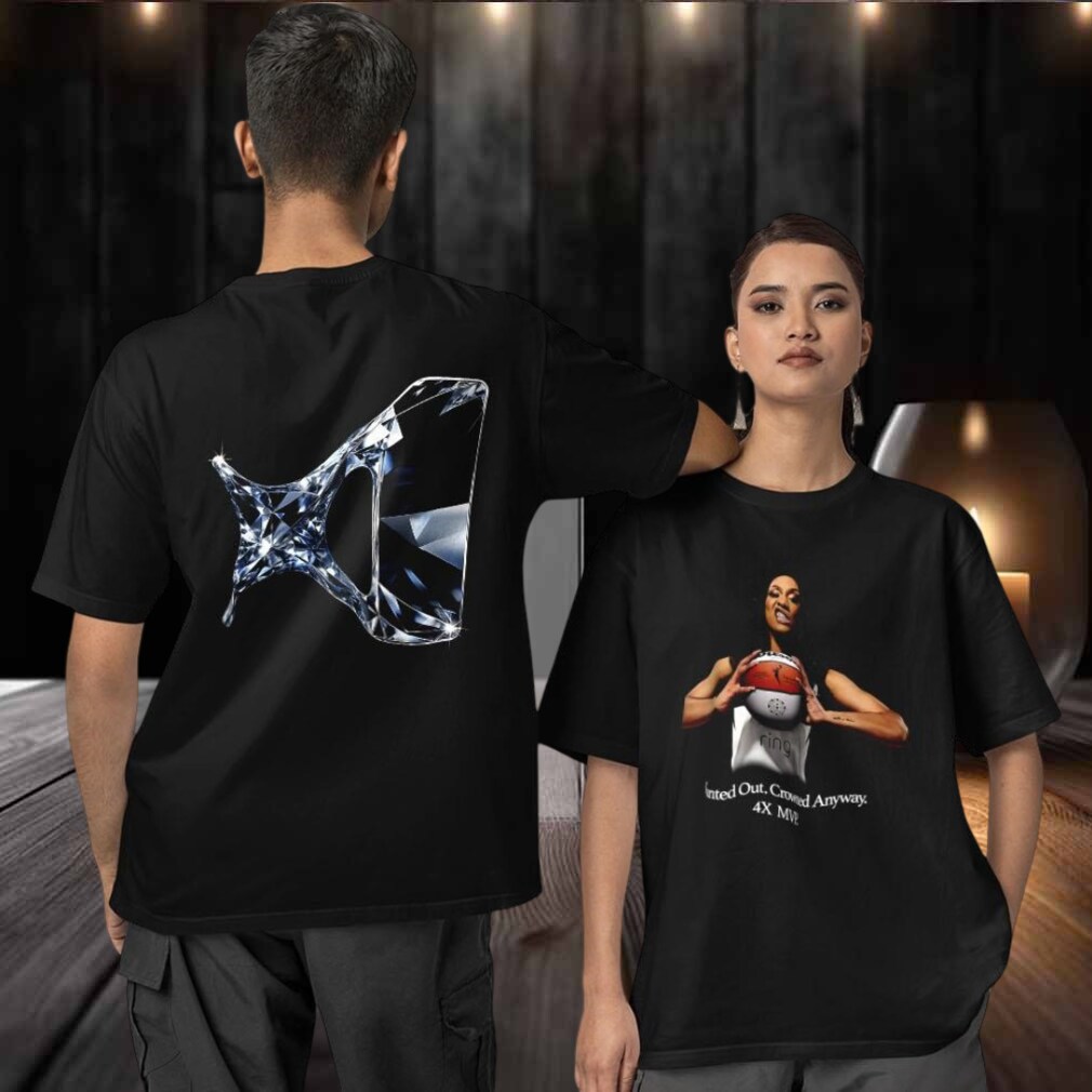 A’ja Wilson Las Vegas Aces 4X MVP two sided T shirt A’ja Wilson Las Vegas Aces 4X MVP two sided T shirt