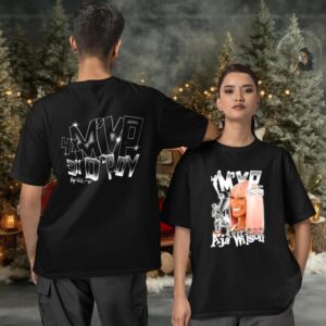 A’ja Wilson MVP 2025 WNBA signature two sided T shirt