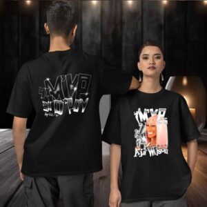 A’ja Wilson MVP 2025 WNBA signature two sided T shirt