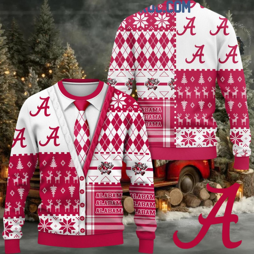 Alabama Crimson Tide Christmas 2025 Happy Holidays Prom Dress Ugly Sweater Alabama Crimson Tide Christmas 2025 Happy Holidays Prom Dress Ugly Sweater