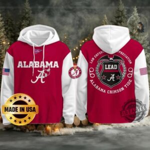 Alabama Crimson Tide X Law Enforcement Appreciation Day Hoodie