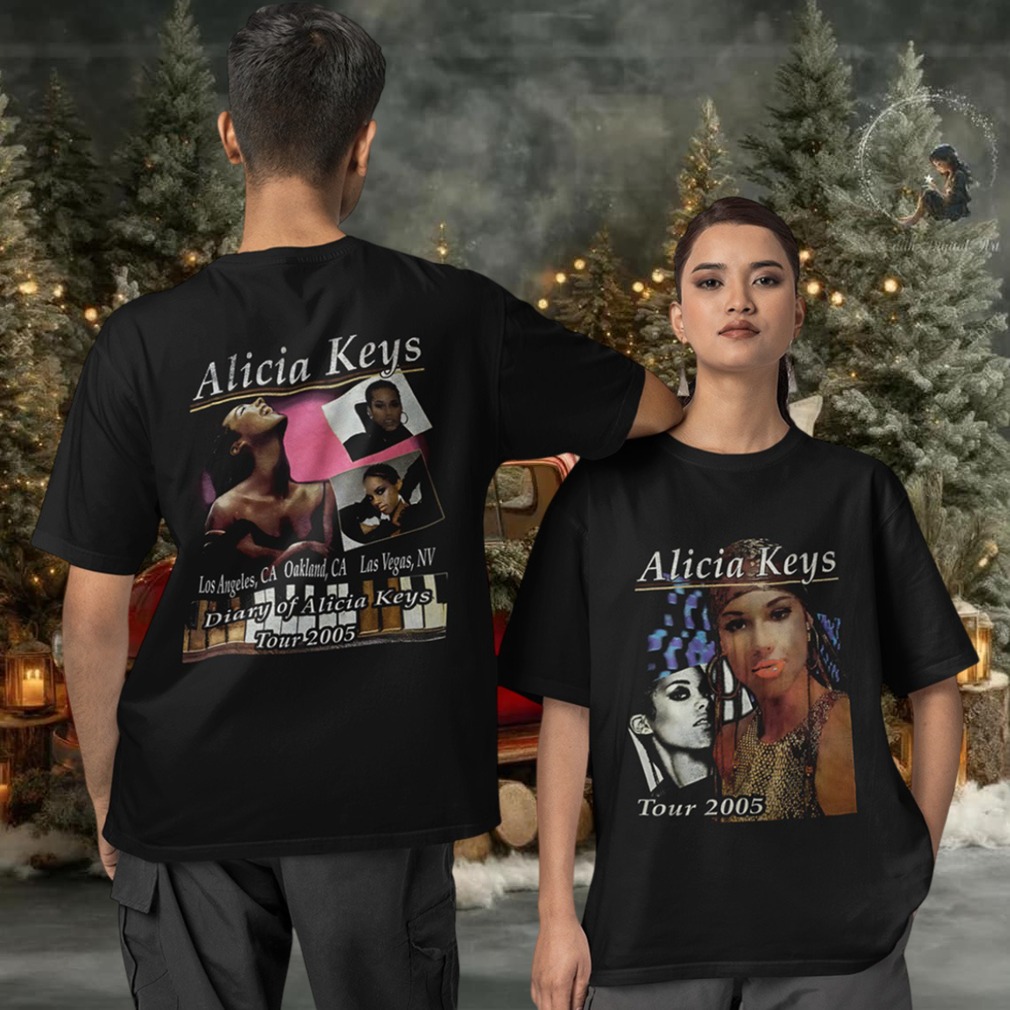 Alicia Keys Diary Tour Shirt Back
