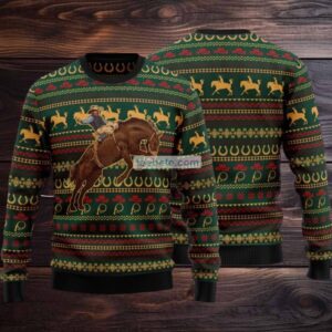 Amazing Cowboy Ugly Christmas Sweater