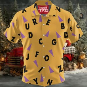 Anime Dragon Ball Master Roshi Costume Cosplay – Hawaiian Shirt