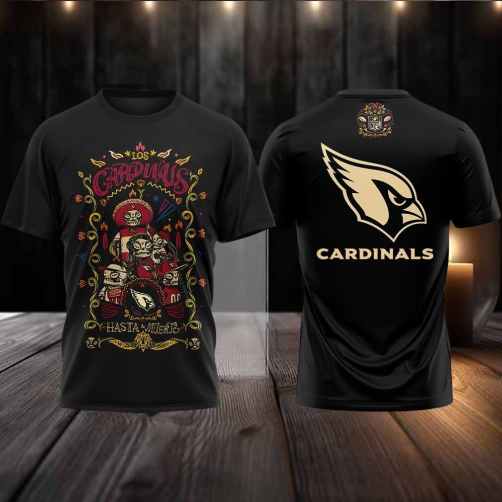 Arizona Cardinals Celebrating The Day Of The Dead Hasta La Muerte 2025 Hoodie T Shirt Arizona Cardinals Celebrating The Day Of The Dead Hasta La Muerte 2025 Hoodie T Shirt