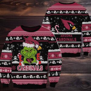 Arizona Cardinals NFL Grinch Football Limited Ugly Christmas Sweater