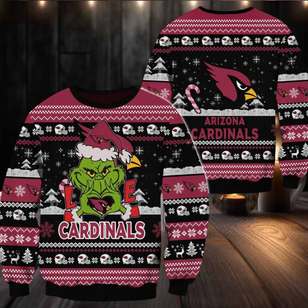 Arizona Cardinals NFL Grinch Football Limited Ugly Christmas Sweater Arizona Cardinals NFL Grinch Football Limited Ugly Christmas Sweater