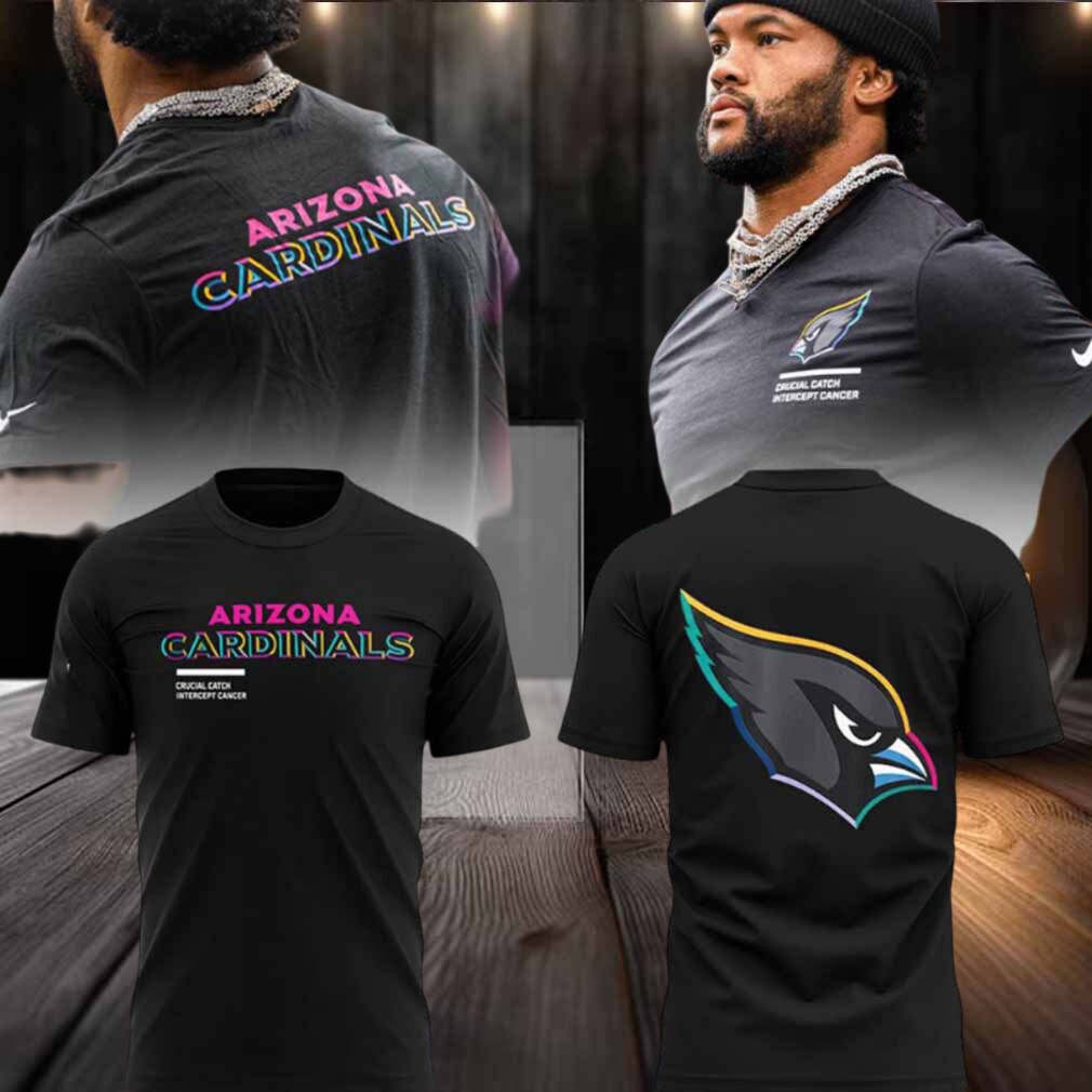 Arizona Cardinals crucial catch intercept cancer shirt Arizona Cardinals crucial catch intercept cancer shirt