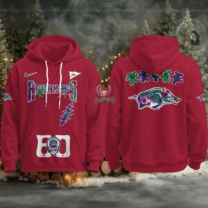 Arkansas Razorbacks Celebrating Grateful Dead 60th Anniversary 2025 Hoodie T Shirt