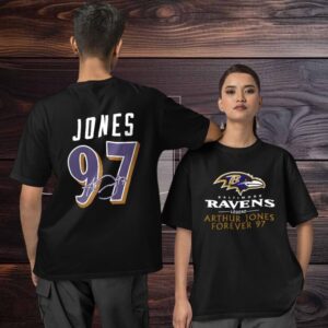 Arthur Jones Rest in Peace Forever 97 two sided T shirt