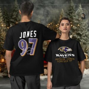 Arthur Jones Rest in Peace Forever 97 two sided T shirt