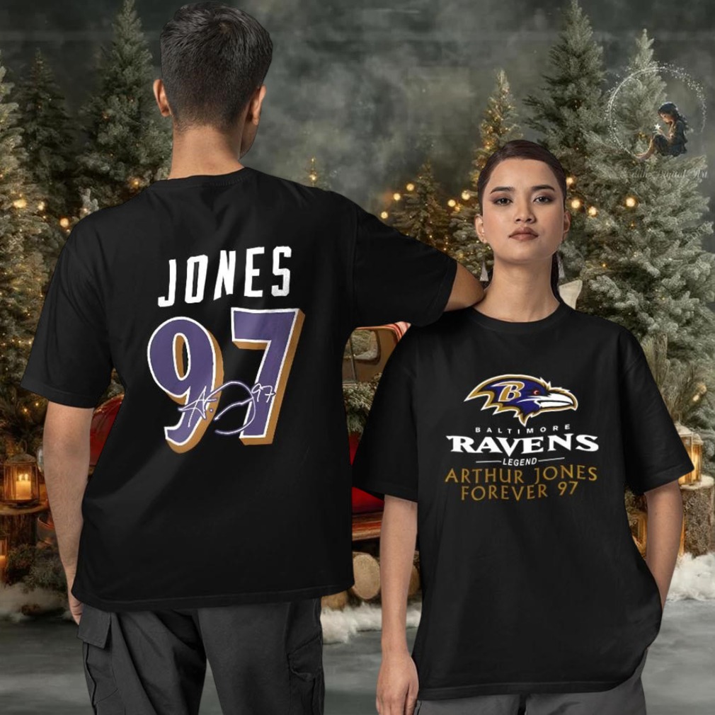 Arthur Jones Rest in Peace Forever 97 two sided T shirt Arthur Jones Rest in Peace Forever 97 two sided T shirt