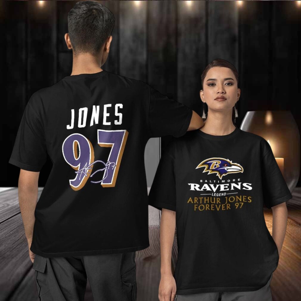 Arthur Jones Rest in Peace Forever 97 two sided T shirt Arthur Jones Rest in Peace Forever 97 two sided T shirt