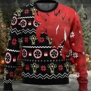 Asta Demon Black Clover Ugly Christmas Sweater
