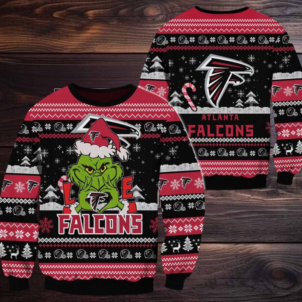 Atlanta Falcons NFL Grinch Football Limited Ugly Christmas Sweater Atlanta Falcons NFL Grinch Football Limited Ugly Christmas Sweater