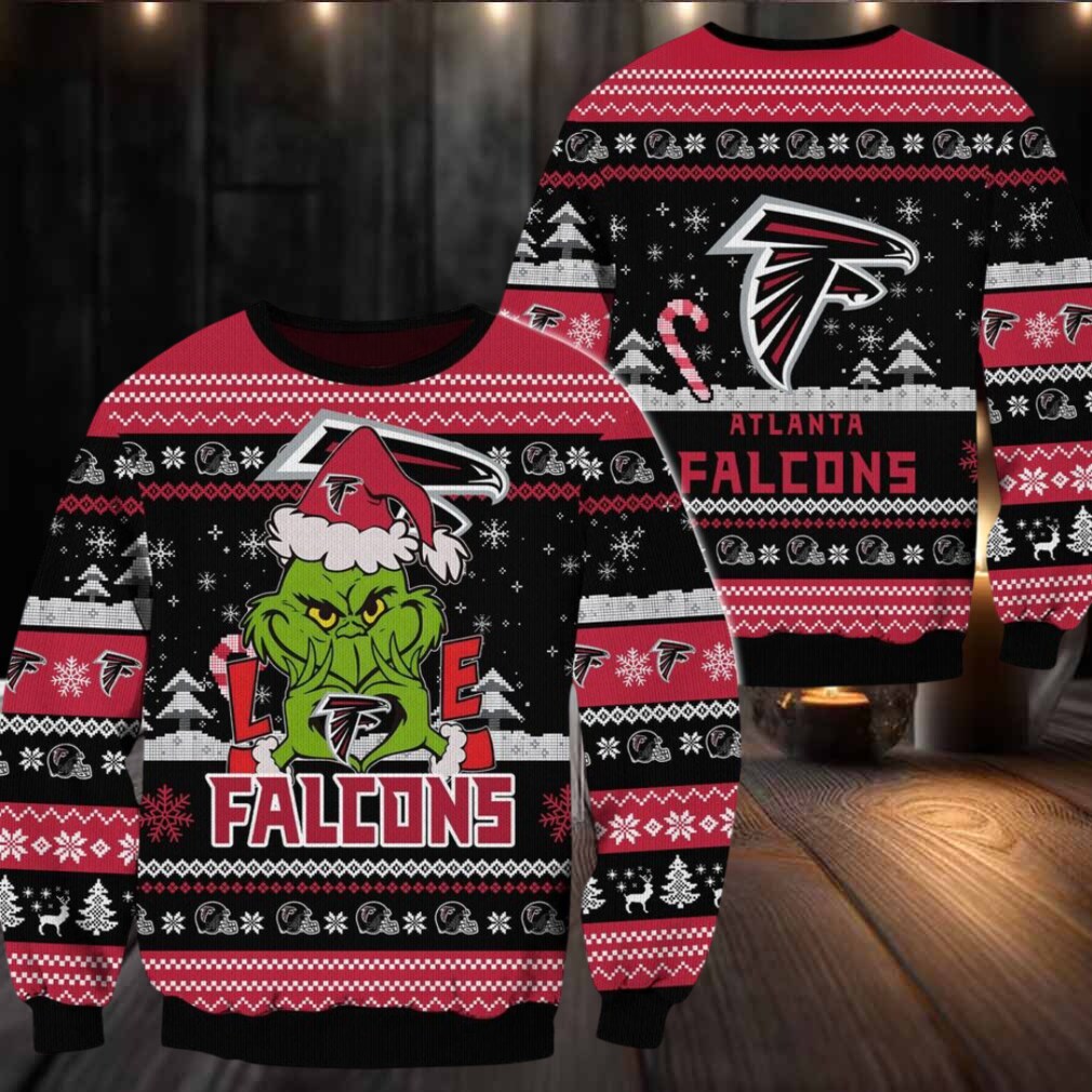 Atlanta Falcons NFL Grinch Football Limited Ugly Christmas Sweater Atlanta Falcons NFL Grinch Football Limited Ugly Christmas Sweater