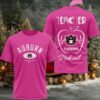 Auburn Tigers 2025 NCAA Breast Cancer Sunflowers Unisex 3D Shirt