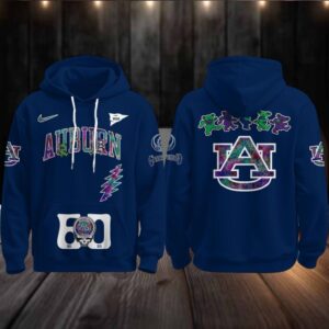 Auburn Tigers Celebrating Grateful Dead 60th Anniversary 2025 Hoodie T Shirt