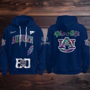 Auburn Tigers Celebrating Grateful Dead 60th Anniversary 2025 Hoodie T Shirt