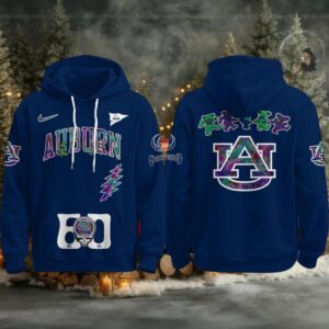 Auburn Tigers Celebrating Grateful Dead 60th Anniversary 2025 Hoodie T Shirt