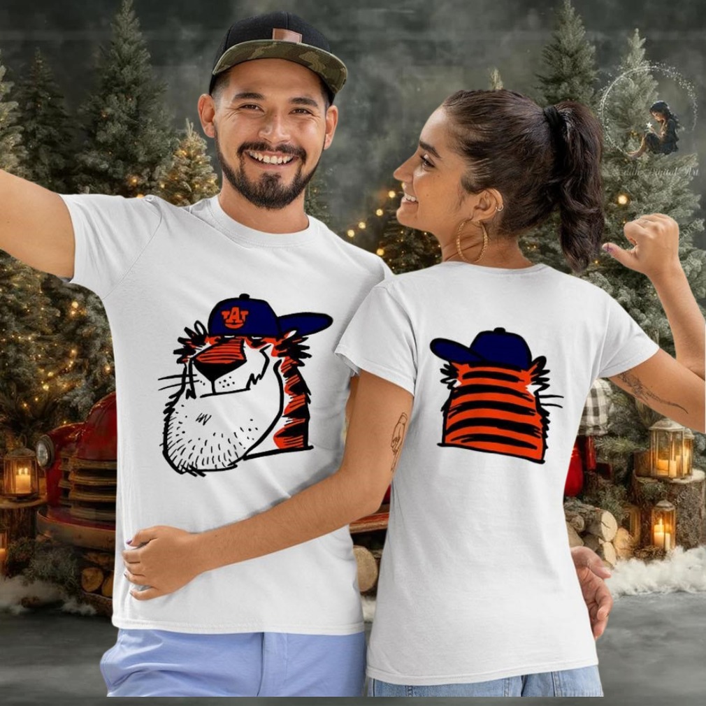 Auburn Tigers Rags Head two sided T shirt Auburn Tigers Rags Head two sided T shirt