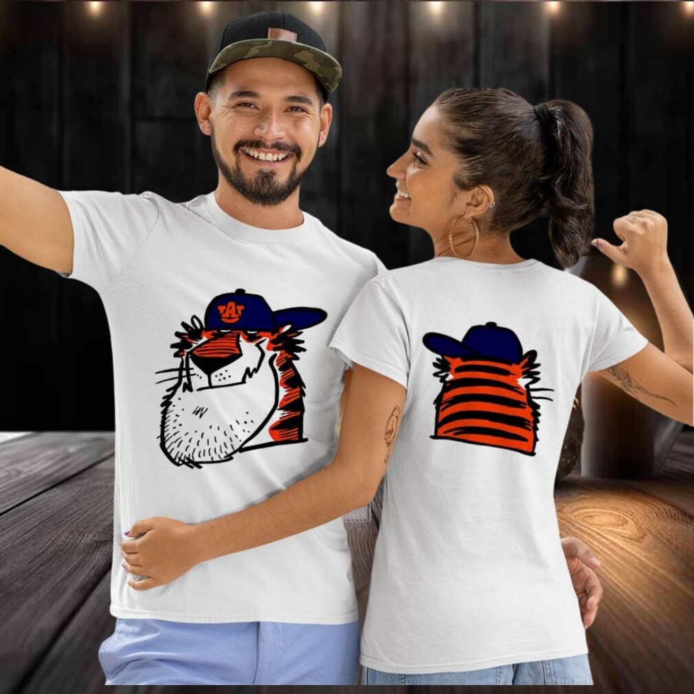 Auburn Tigers Rags Head two sided T shirt Auburn Tigers Rags Head two sided T shirt