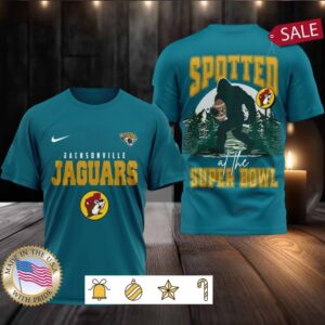 Jacksonville Jaguars NFL Buc ee’s Spotted at the Super Bowl Shirt