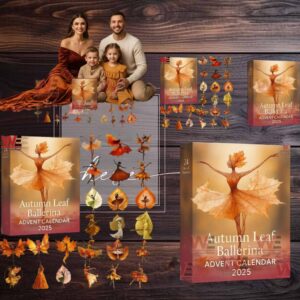 Autumn Leaf Ballerina 2025 Advent Calendar Christmas