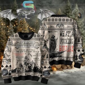 Avenged Sevenfold What A Fucking Holiday Merry Christmas Ugly Sweater