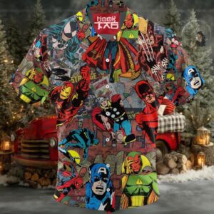 Avengers Marvel Comics Hawaiian Shirt
