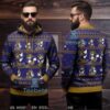 Baltimore Ravens Minion Christmas Tree Ugly 3D Hoodie Gift Baltimore Ravens Minion Christmas Tree Ugly 3D Hoodie Gift