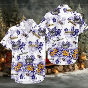 Baltimore Ravens New Design Hot Summer Hawaiian Shirt Baltimore Ravens New Design Hot Summer Hawaiian Shirt