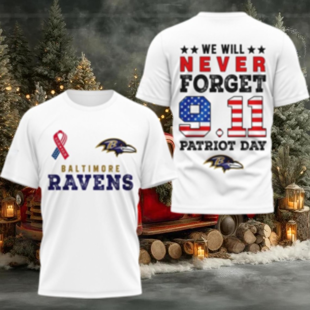Baltimore Ravens We Will Never Forget 9.11 Patriot Day Shirt Baltimore Ravens We Will Never Forget 9.11 Patriot Day Shirt