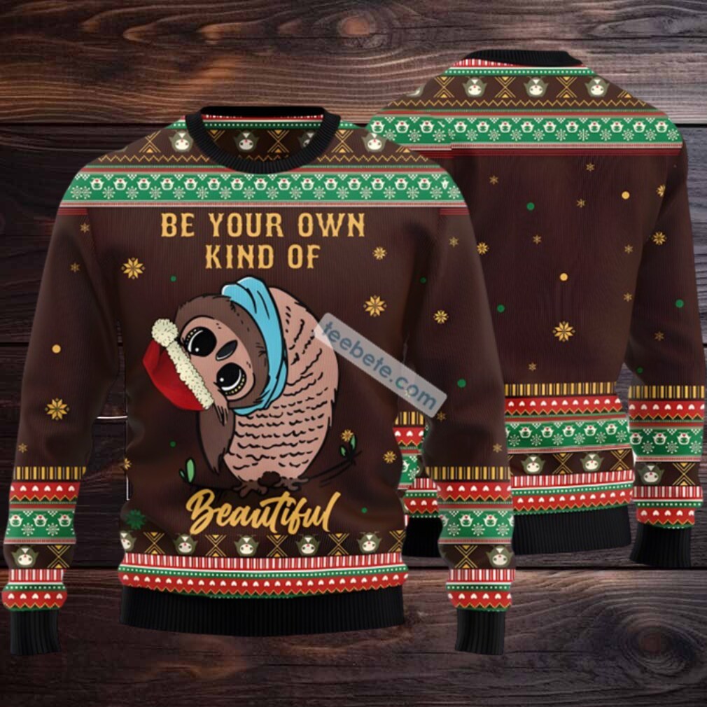 Be Your Own Beautiful Ugly Christmas Sweater Black Friends Be Your Own Beautiful Ugly Christmas Sweater Black Friends