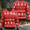 Michael Myers Christmas Wreath Ugly Christmas Sweaters For Couples Blue Michael Myers Christmas Wreath Ugly Christmas Sweaters For Couples Blue