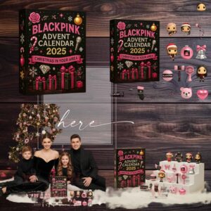 Black Pink 2025 Advent Calendar Christmas