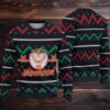 Red Fair Isle Snowflake “Lord of the Drinks” Guinness Beer Ugly Christmas Sweater Red Fair Isle Snowflake “Lord of the Drinks” Guinness Beer Ugly Christmas Sweater