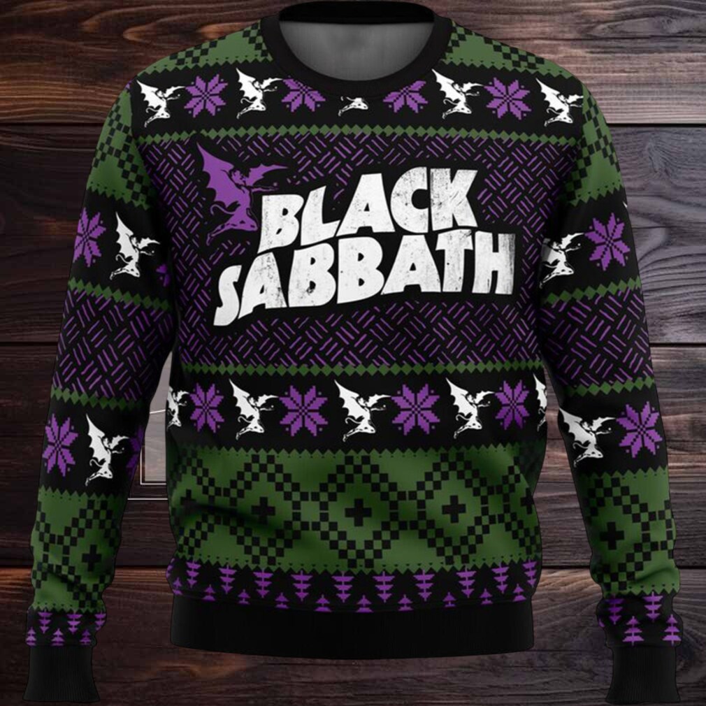 Black Sabbath Ugly Christmas Sweater Black Sabbath Ugly Christmas Sweater