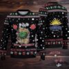 White & Red Snowflake Zigzag Bacardi Ugly Christmas Sweater White & Red Snowflake Zigzag Bacardi Ugly Christmas Sweater