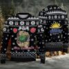 Red Coors Freddy Krueger Christmas Pattern Ugly Sweater Red Coors Freddy Krueger Christmas Pattern Ugly Sweater