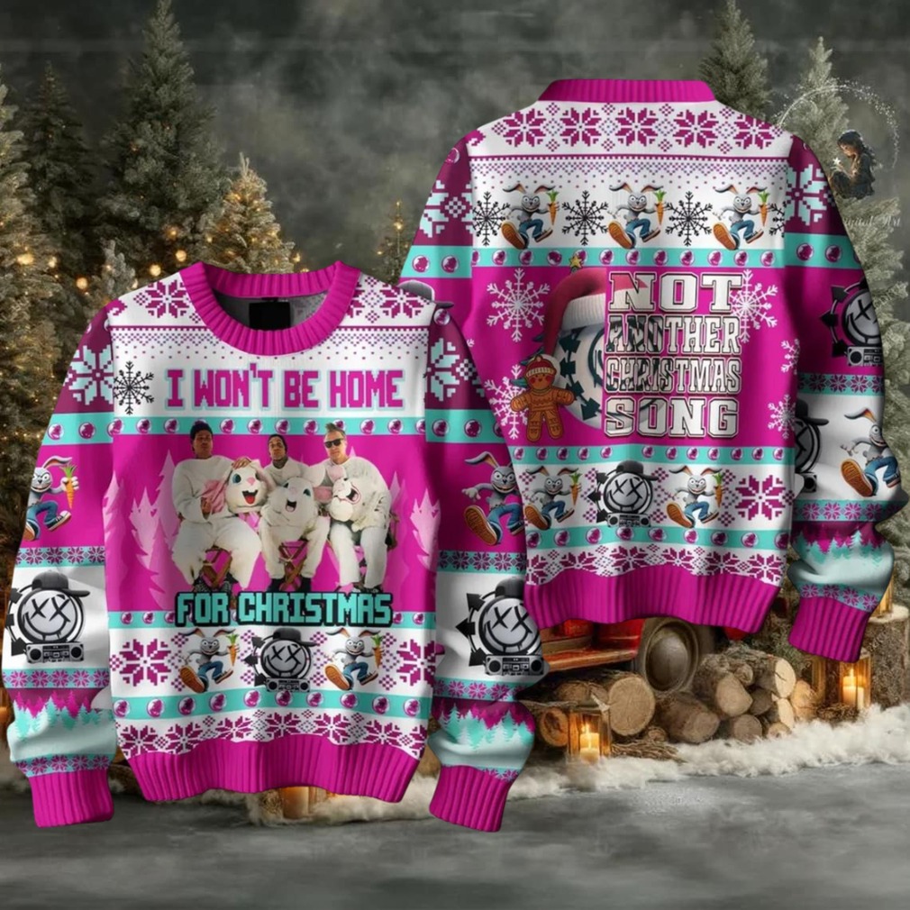 Blink 182 Not Another Christmas Song Ugly Sweater Blink 182 Not Another Christmas Song Ugly Sweater