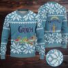 White Blue Twisted Tea Grinch Hand Snowflake Pattern Ugly Sweater White Blue Twisted Tea Grinch Hand Snowflake Pattern Ugly Sweater