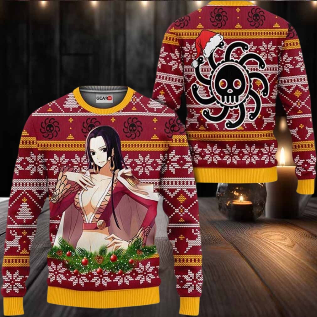 Boa Hancock Anime Xmas Gifts One Piece Ugly Christmas Sweater Boa Hancock Anime Xmas Gifts One Piece Ugly Christmas Sweater