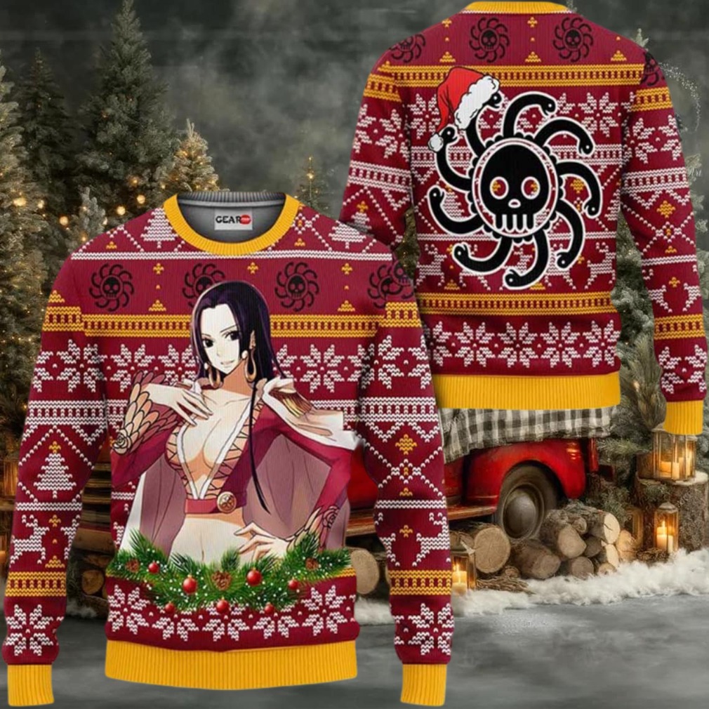 Boa Hancock Anime Xmas Gifts One Piece Ugly Christmas Sweater Boa Hancock Anime Xmas Gifts One Piece Ugly Christmas Sweater