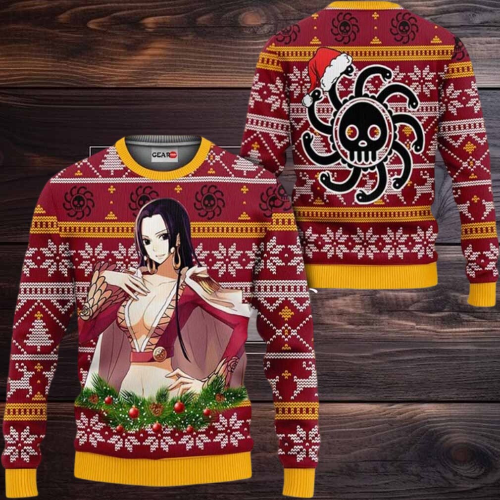 Boa Hancock Anime Xmas Gifts One Piece Ugly Christmas Sweater Boa Hancock Anime Xmas Gifts One Piece Ugly Christmas Sweater