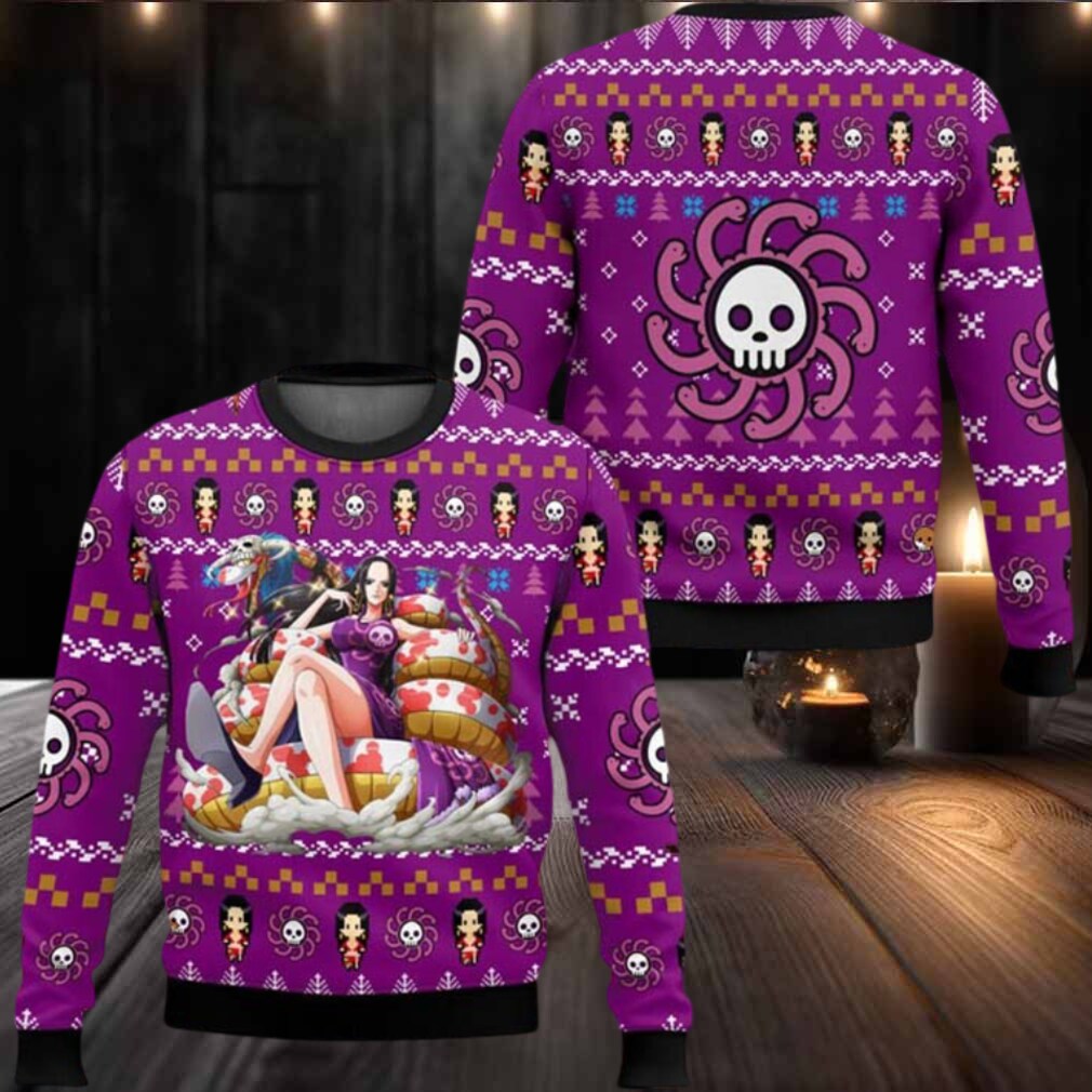 Boa Hancock One Piece Ugly Christmas Sweater Boa Hancock One Piece Ugly Christmas Sweater