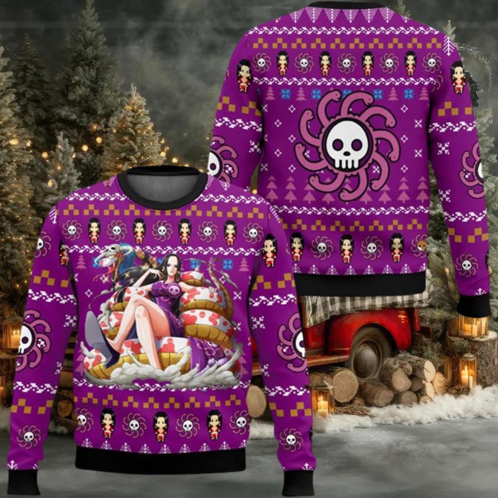 Boa Hancock One Piece Ugly Christmas Sweater Boa Hancock One Piece Ugly Christmas Sweater