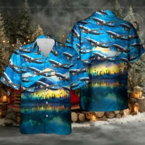 Boeing 737 Hawaiian Shirt