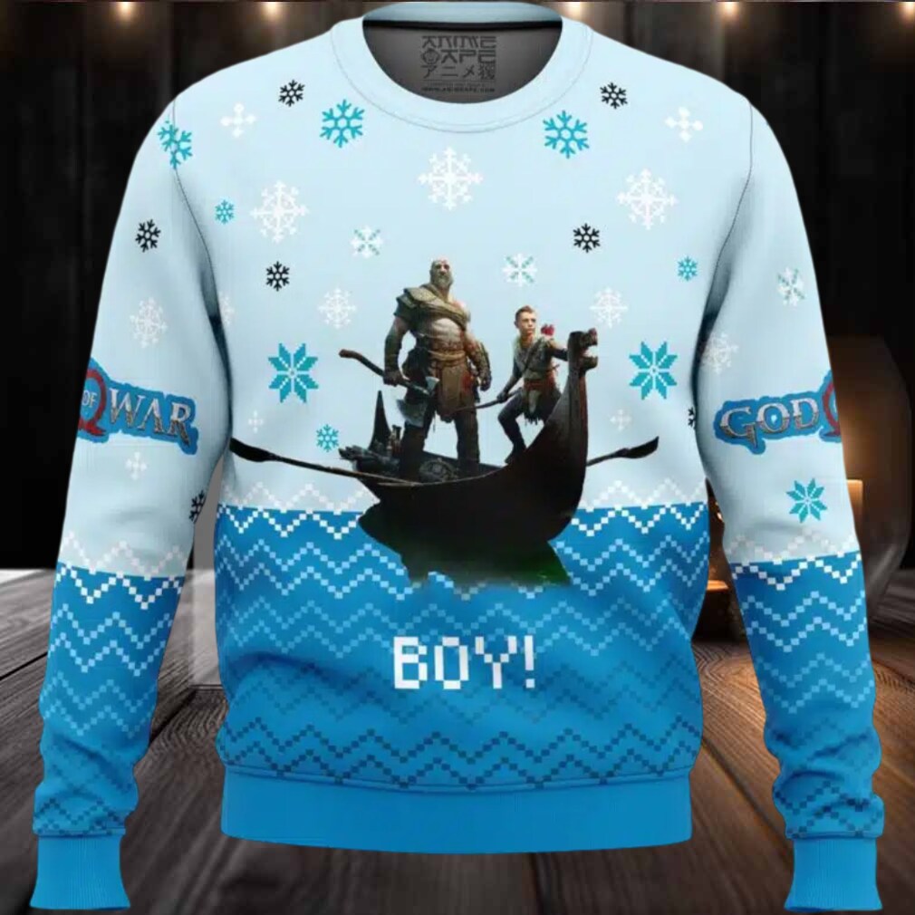 Boy! God of War Ugly Christmas Sweater Boy! God of War Ugly Christmas Sweater